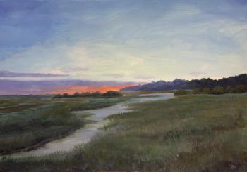 Sunset in the Swamp. Hatkevich Konstantin