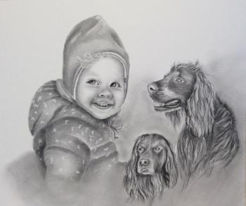 Friends (A Portrait Of Dogs). Bleka Oxana