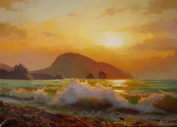 Foam surf near Gurzuf