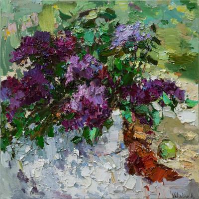 Still life with lilacs. Valiulina Anastasiya