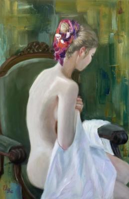 The Girl in the Emerald Room (The Beauty Of The Nude). Ushanova Elena