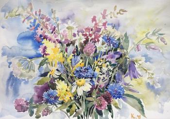 Field bouquet ( ). Kurnosenko Antonina