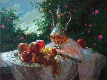 Still life with apples. Petuhova Marina
