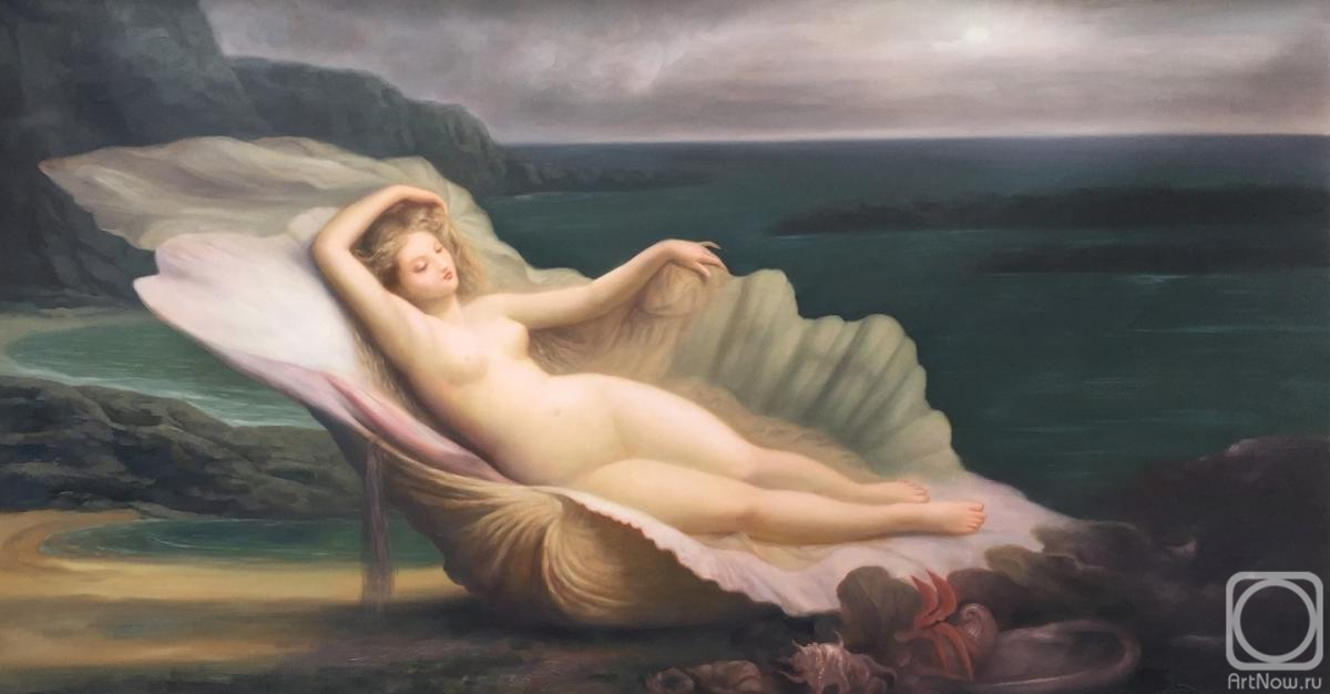 Kamskij Savelij. A copy of the oil painting by Henri-Pierre Picou. Venus