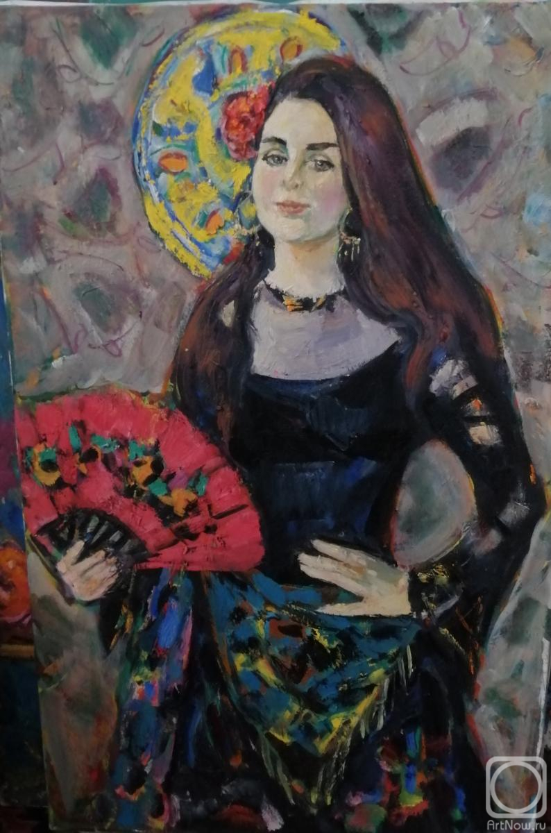 Zhinkina Larisa. Oriental portrait