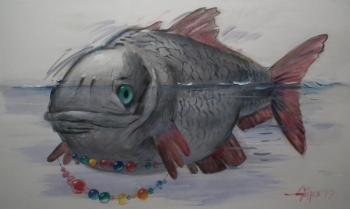 Fish with a chain