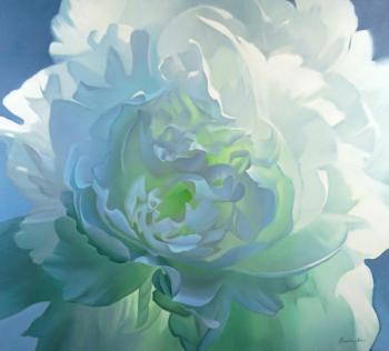 Peony in the shadow of the sun (May Morning In Painting). Grechina Anna