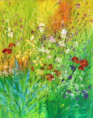 Motley grass (Fairy Flowers). Skromova Marina