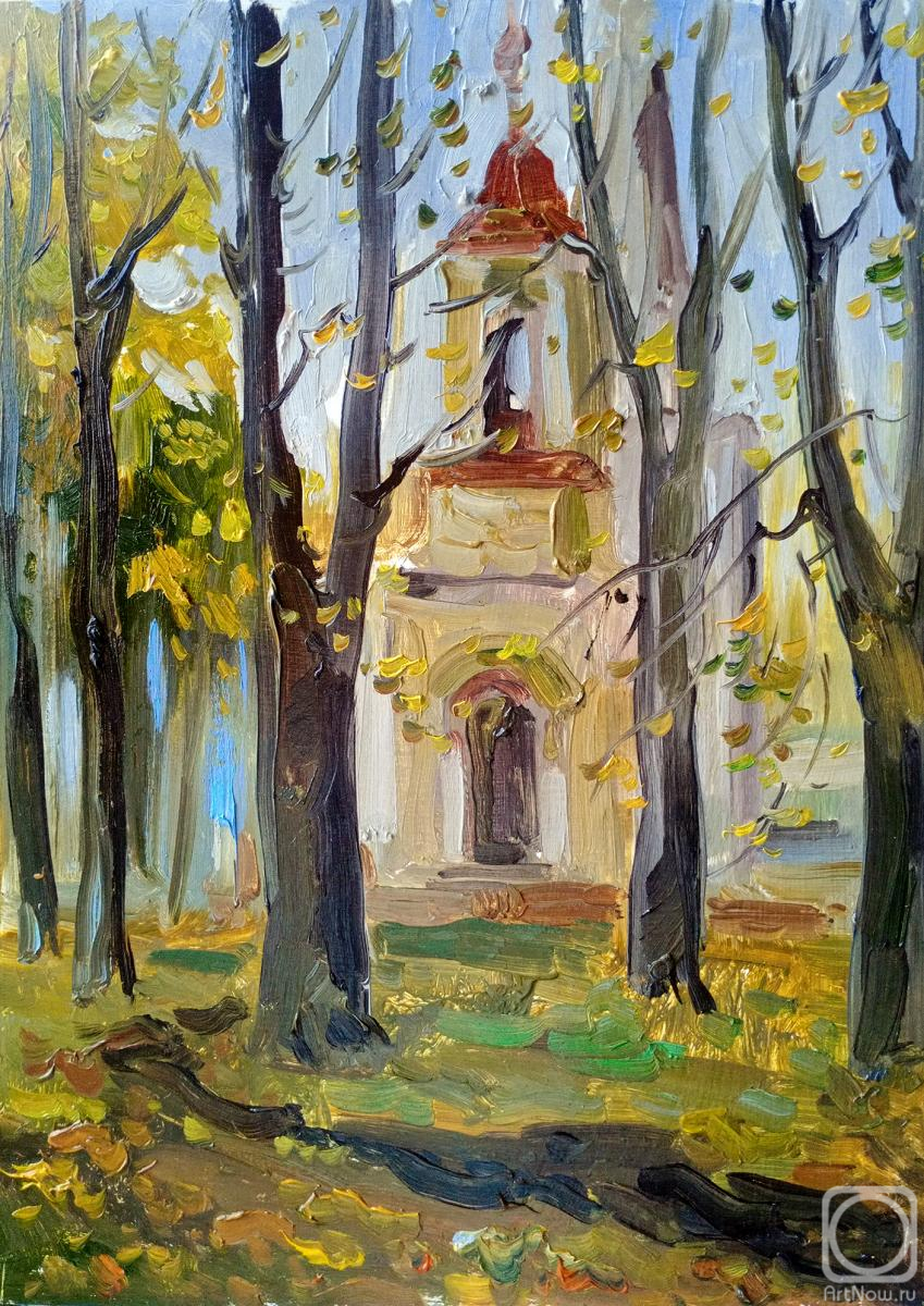 Gerasimova Natalia. Autumn sketch. Pereslavl-Zalessky