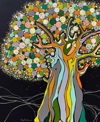 Sacralization of space (Tree Of Wisdom). Magdalina Anastasiya