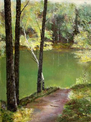 Over quiet lake ( ). Volosov Vladmir