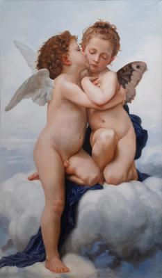 Cupid and Psyche (Bugro). Dubrovina Yuliya