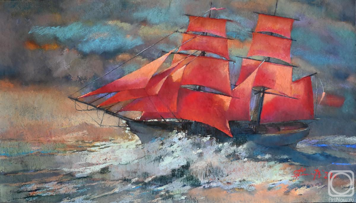 Eliseev Alexandr. Scarlet sails