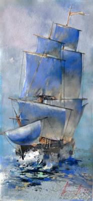 At full sail. Eliseev Alexandr