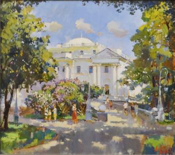 Yelagin Palace. Lilac promenade. Lukash Anatoliy