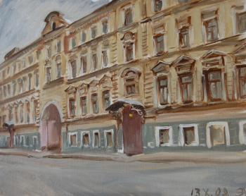 Moscow, Dobroslobodskaya street