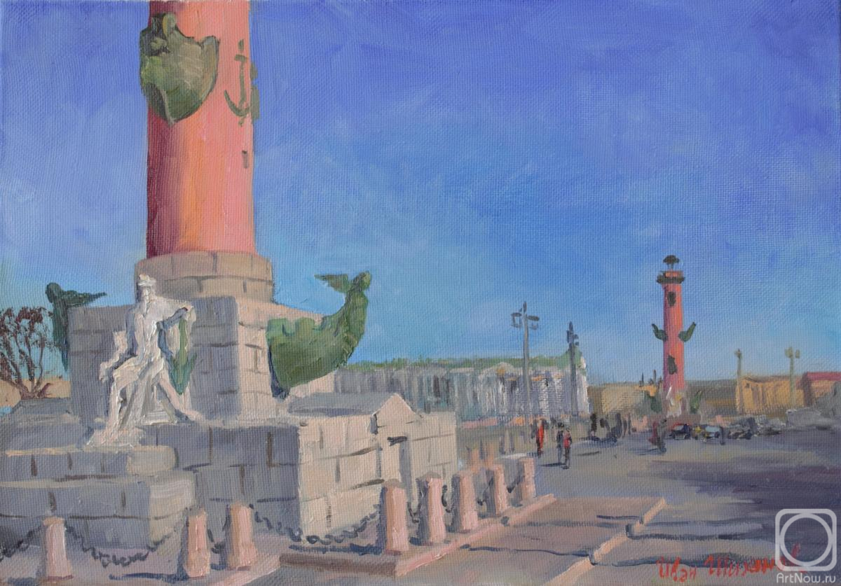 Shihanov Ivan. Spring. Rostral columns