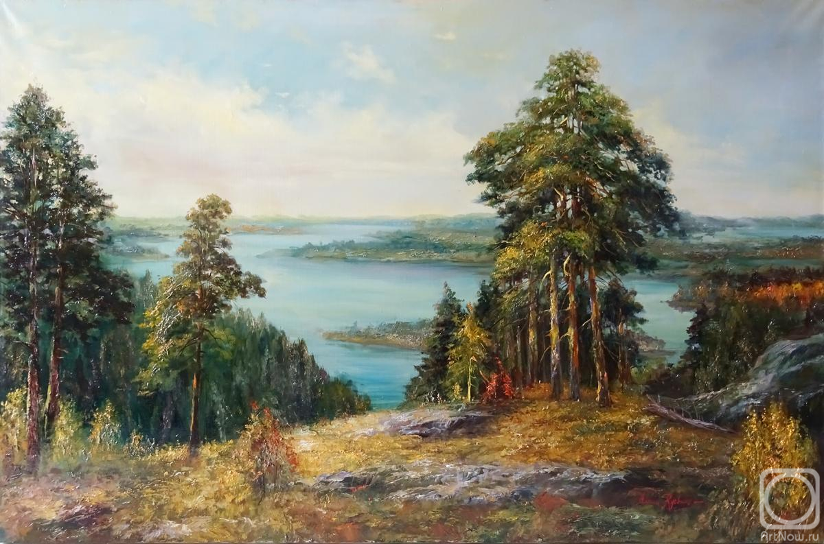 Rychkov Aleksey. A warm evening on the Karelian Isthmus