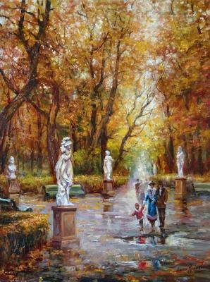 Autumn in the Summer Garden (Summer Garden In Autumn). Rychkov Aleksey