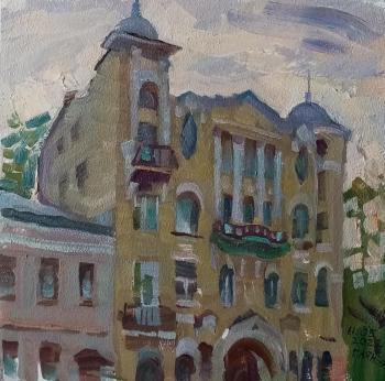 Engelbrecht's house on Novokuznetskaya street, evening (Art Nouveau). Dobrovolskaya Gayane