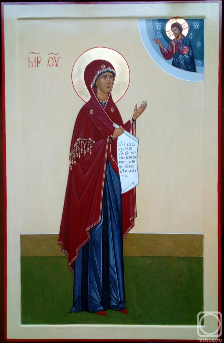 Popov Sergey. Bogolub icon of the Mother of God