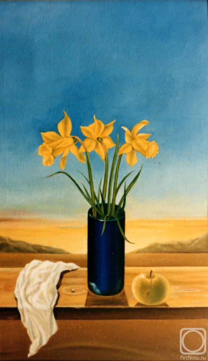 Abaimov Vladimir. Still-life with Daffodils