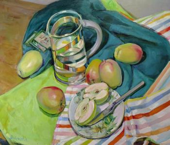 Apples (Green Tones). Nikonova Olga