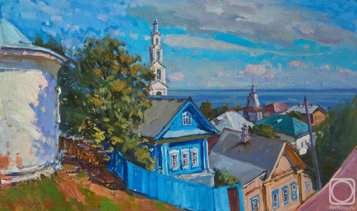 Yurgin Alexander. In Yuryevets, on the Banks of the Volga River