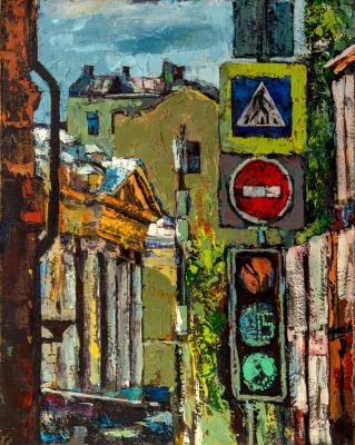 Moscow. Bolshoi Spasoglinischevsky lane. Sardaryan Ashot