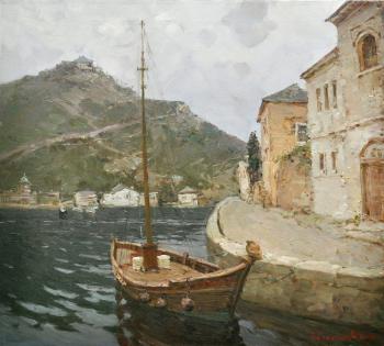 Old longboat ( ). Korotkov Valentin