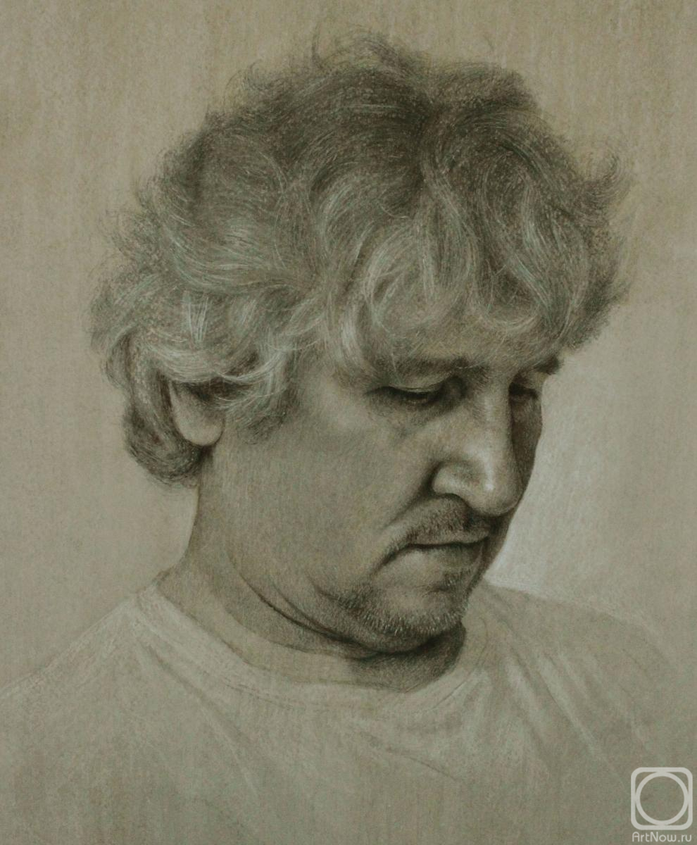 Shirokova Svetlana. Portrait of a man