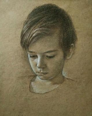 Shirokova Svetlana Vladimirovna. Portrait of a boy
