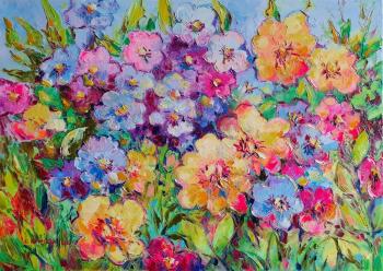 Flower carpet (). Kruglova Svetlana