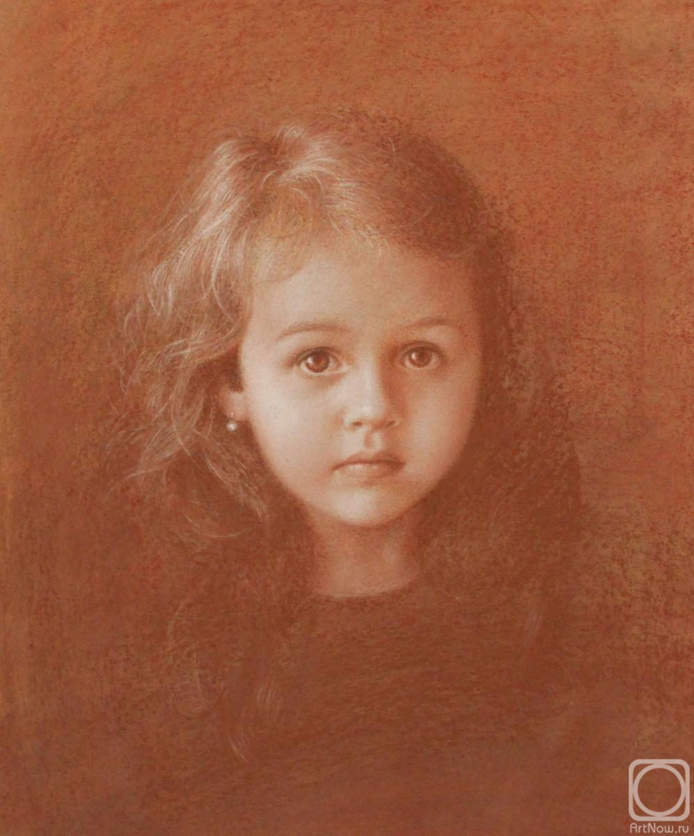 Shirokova Svetlana. Portrait of a girl