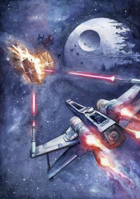 Star Wars Battle in space (). Shvetsov Dmitriy