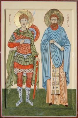 St Alban and St Amphibalus. Bulashov Mikhail