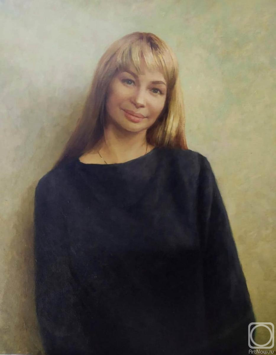 Shustin Vladimir. Portrait of a young woman