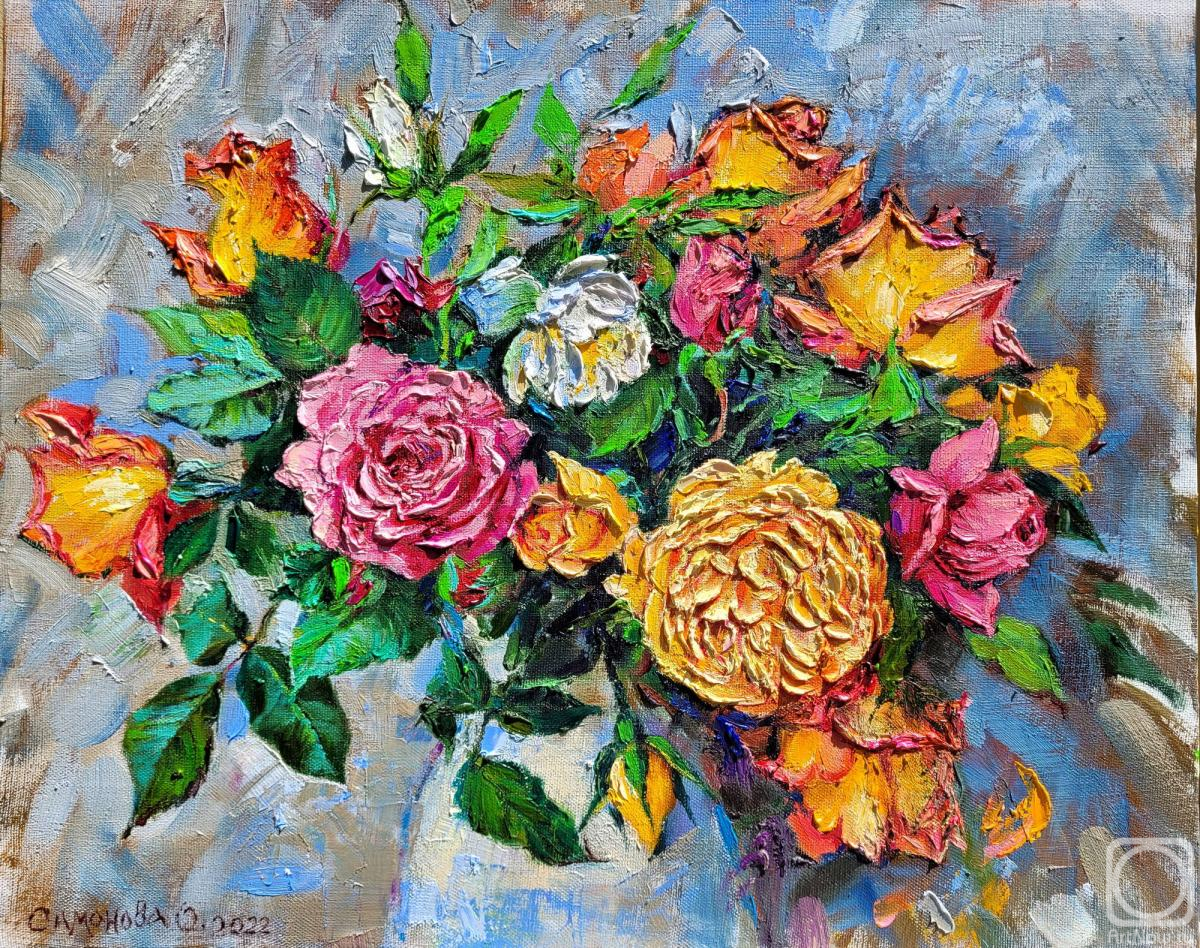 Simonova Olga. Roses from my garden