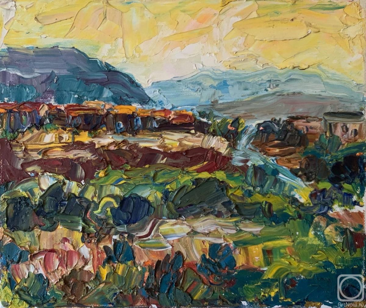 Shihanov Ivan. Sunset in Crete