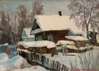 Snowy landscape. Shihanov Ivan