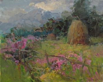 Blooming meadow (Wattle Fence). Makarov Vitaly