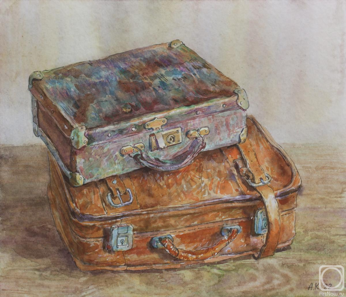 Kolokoltseva Aleksandra. Old suitcases