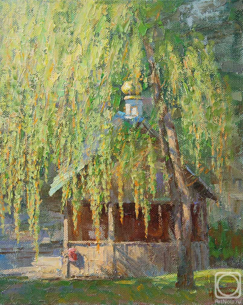 Panov Igor. By the weeping willow