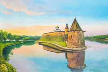 Pskov Krom at dawn