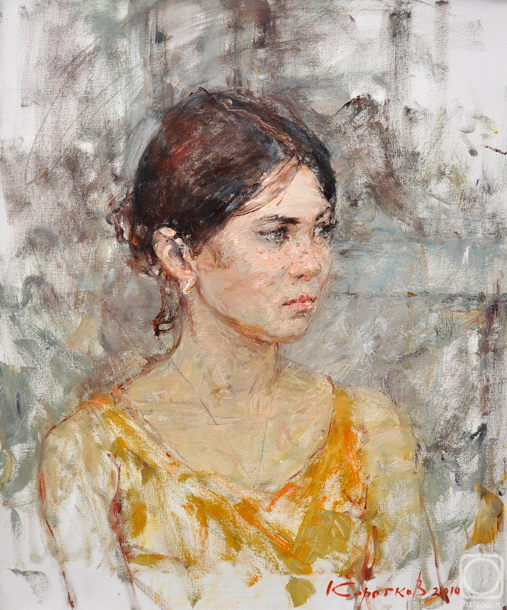 Korotkov Valentin. Portrait of a woman
