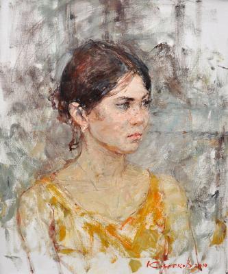 Portrait of a woman (A Portrait). Korotkov Valentin