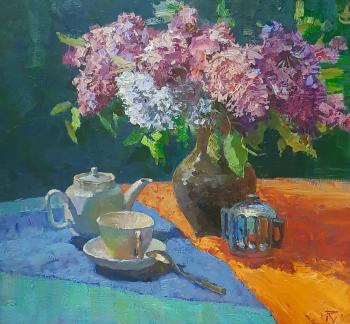 Lilac" breakfast. Ryzhenko Vladimir