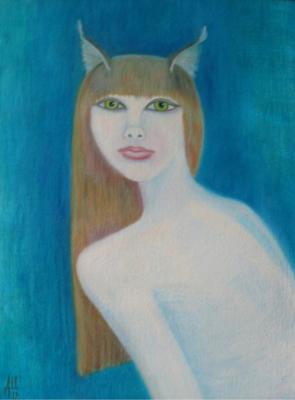 Girl-cat. Shmidthen Anzhella