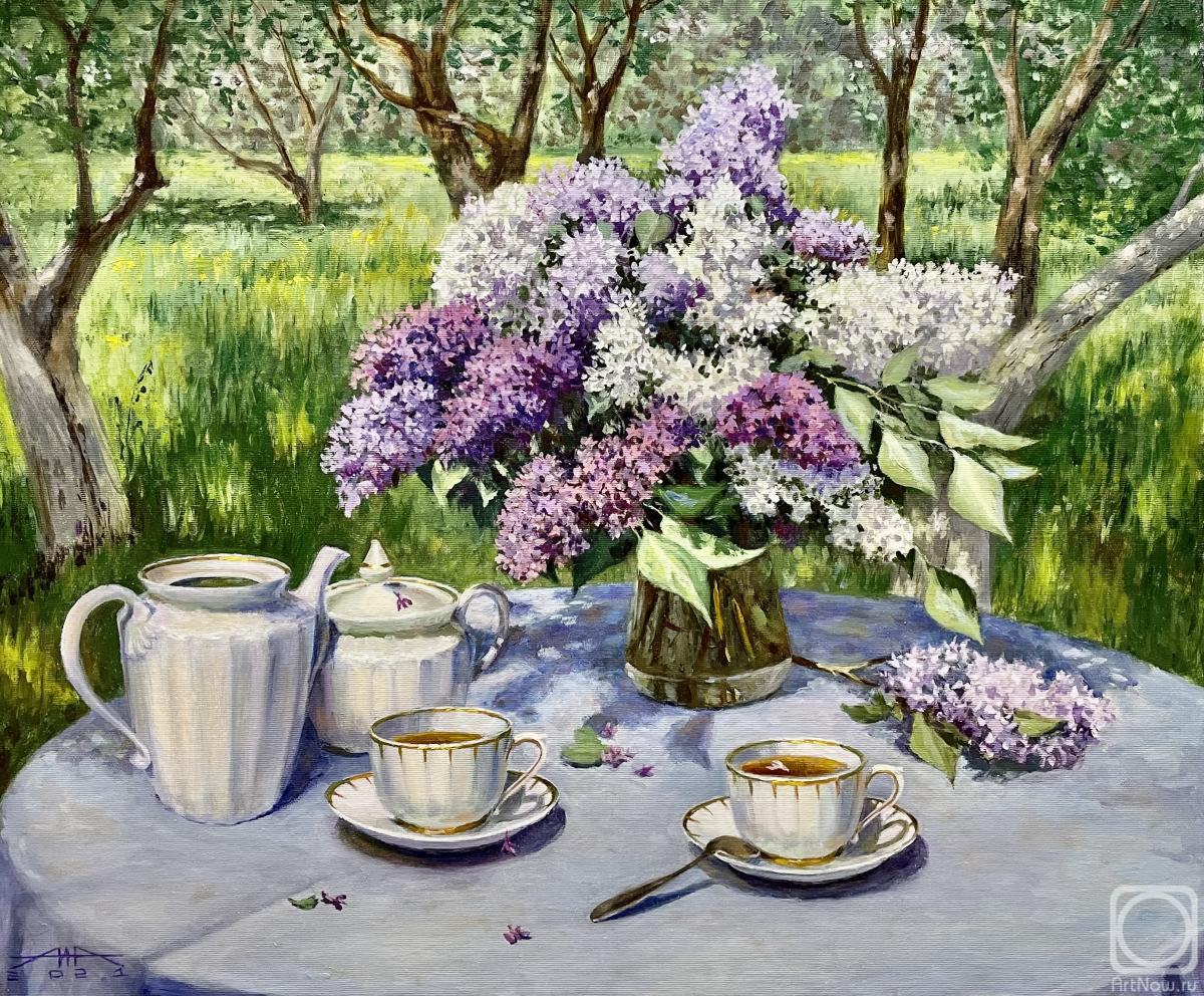 Akimova Margarita. Spring still life