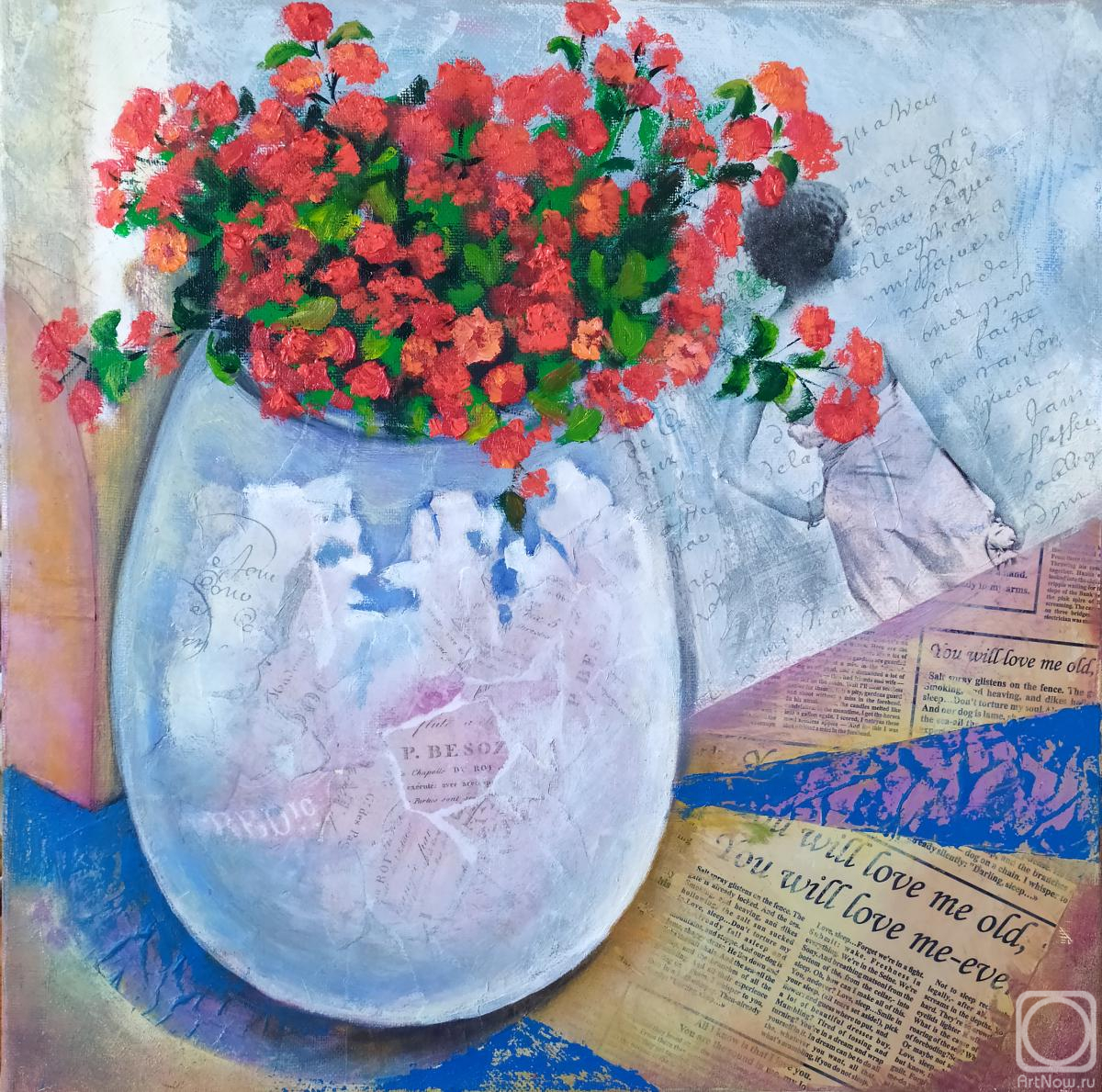 Petrova Marina. Red flowers